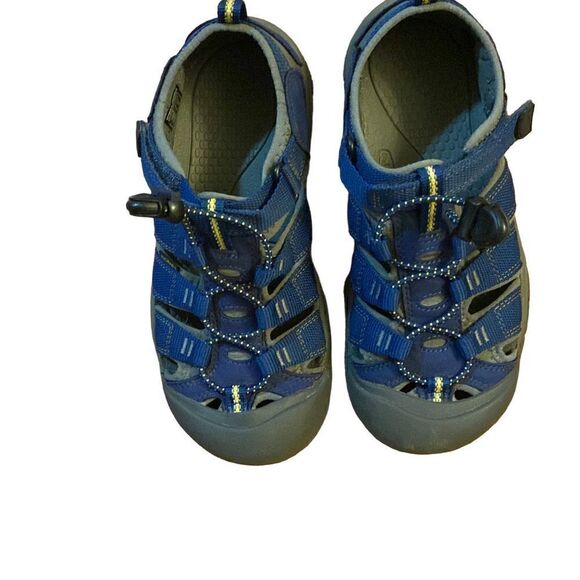 Keen Big Kids Newport H2 Sandals Blue Depths/Gargoyle Size 3 - Picture 2 of 8